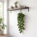 75cm Artificial Green Thistle Trailing Hanging Plant Faux Floral - Premium Quality