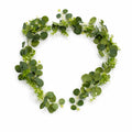 160cm Artificial Eucalyptus Garland with Mixed Foliage - Premium Quality