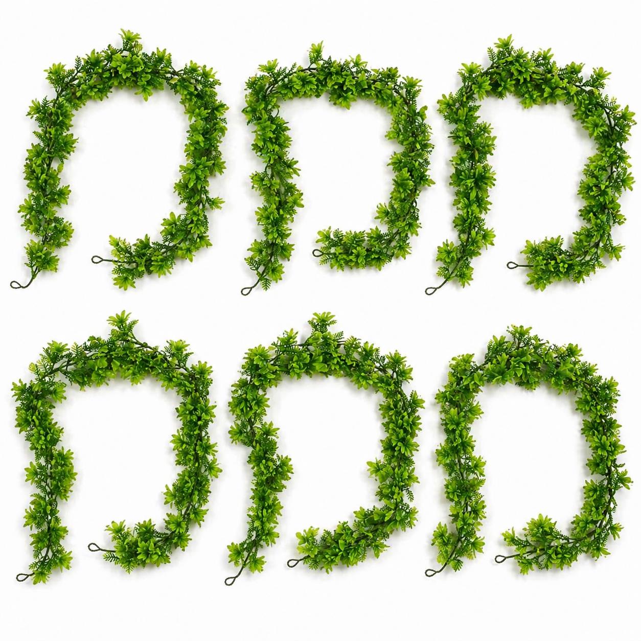 160cm Artificial Green Floral Garland Hanging Foliage Decoration - Premium Quality