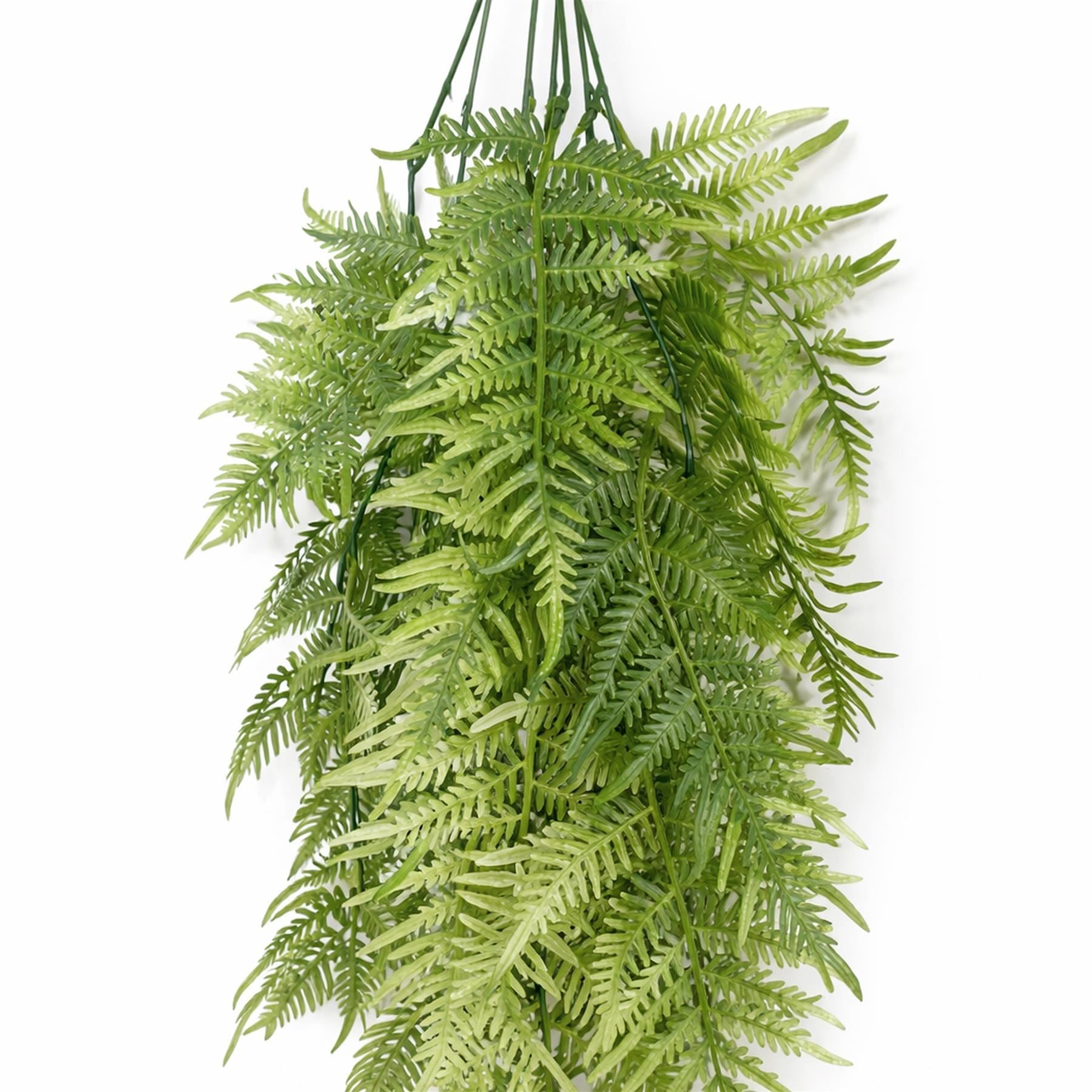80cm Artificial Trailing Fern Plant Hanging Faux Greenery - Premium Quality