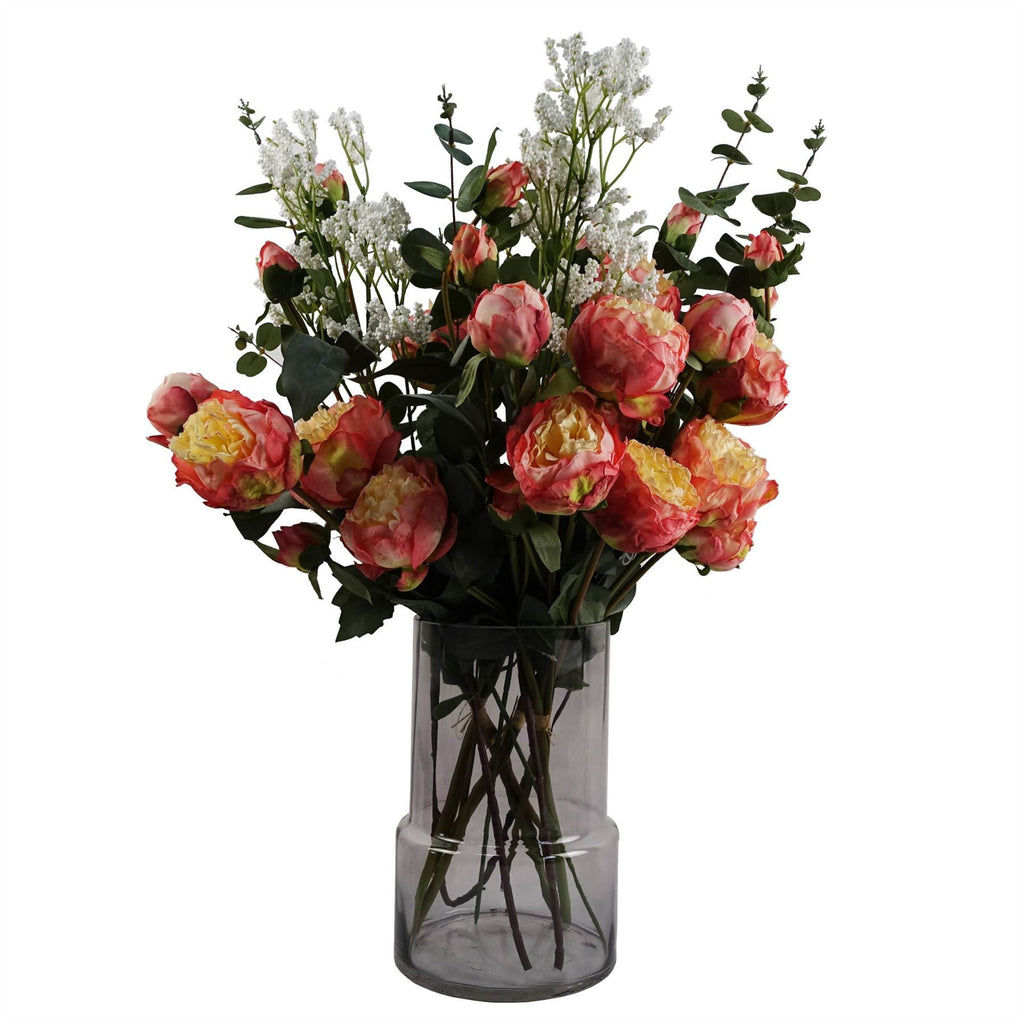 Pack of 6 x 100cm Artificial Eucalyptus Foliage - Premium Quality