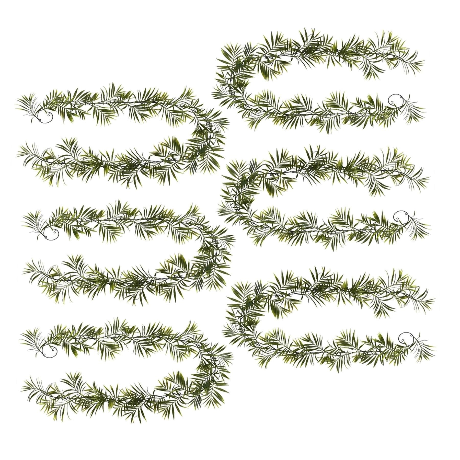 190cm Fire Retardant Artificial Palm Garland - Premium Quality