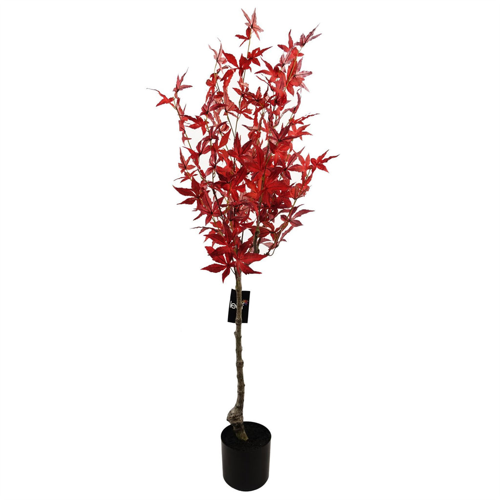 120cm Artificial Red Maple Tree - Premium Quality