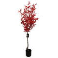 120cm Artificial Red Maple Tree - Premium Quality