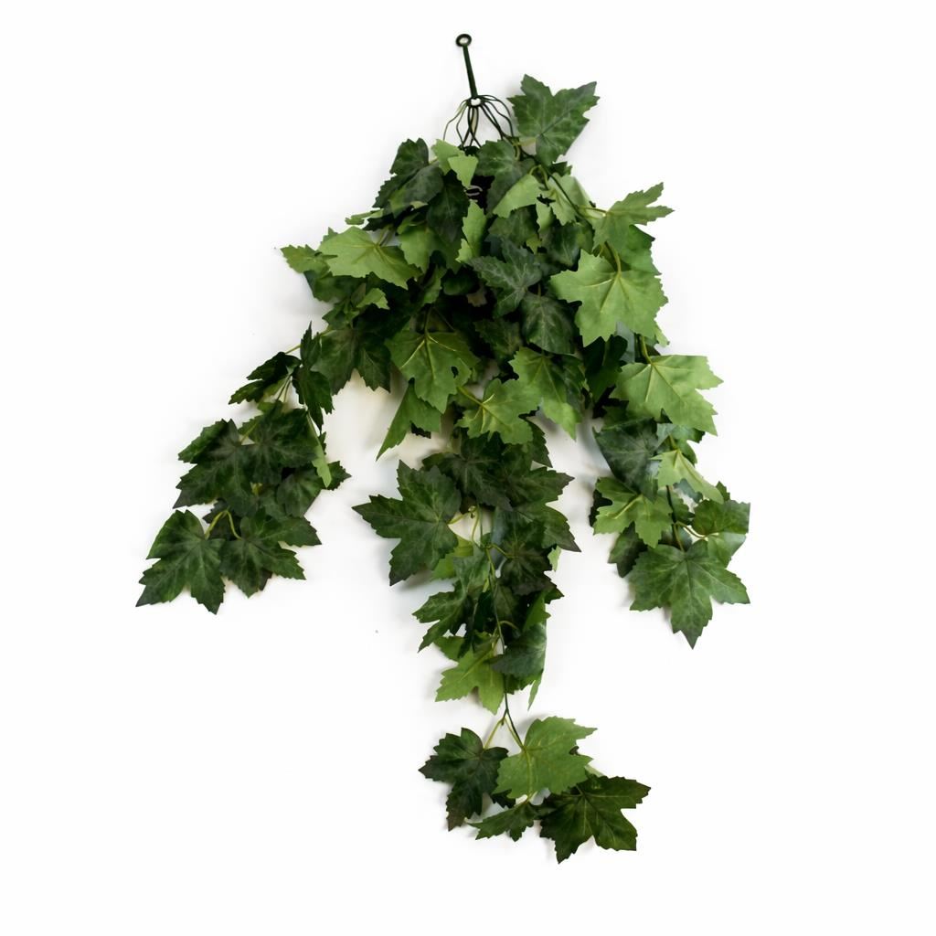 70cm Artificial Trailing Grape Ivy Plant Faux Hanging Foliage - Green - Premium Quality