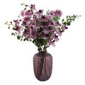 80cm Berry Burst Vase Artificial Orchids and Foliage - Premium Quality