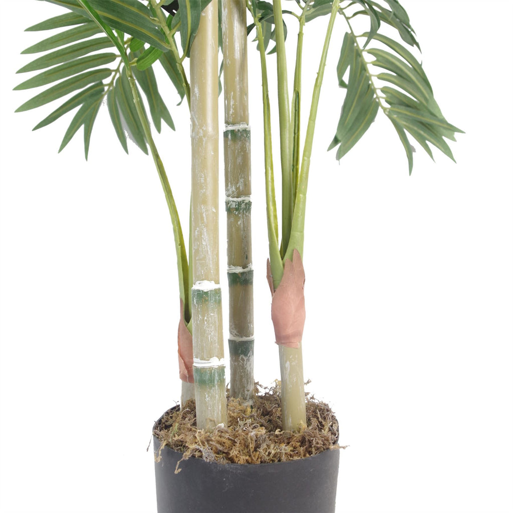 120cm (4ft) Realistic Artificial Areca Palm Tree with Pot