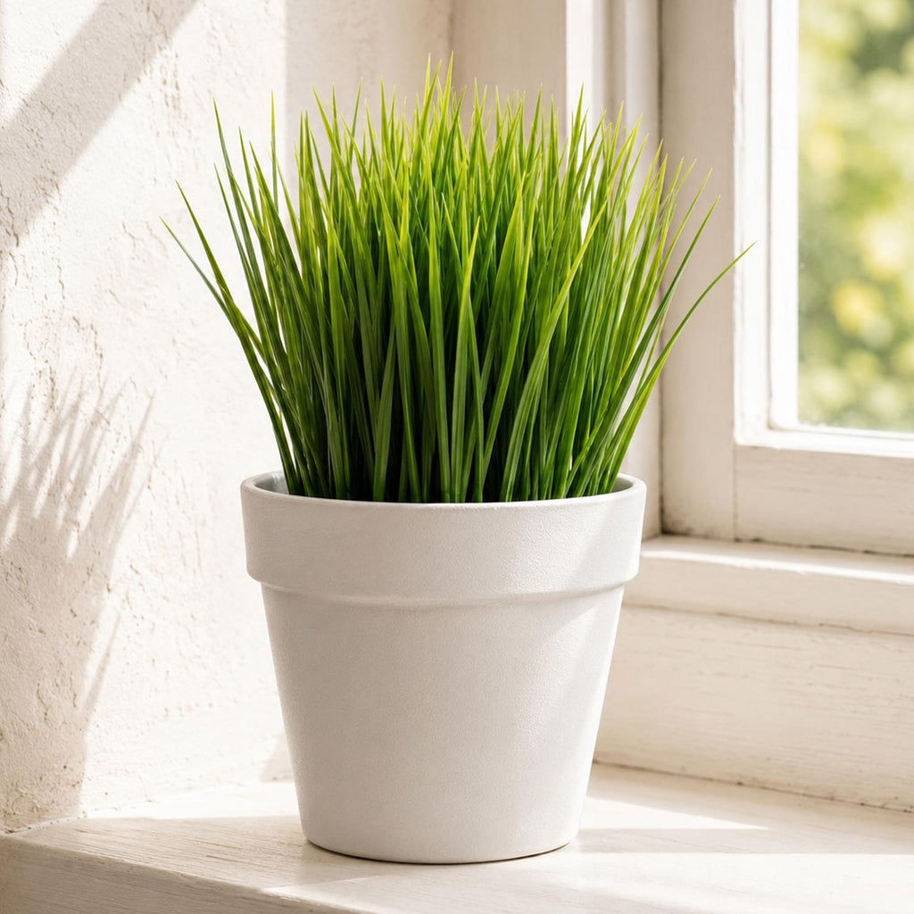 22cm Artificial Grass Plant - Premium Quality (image 6 of 6)
