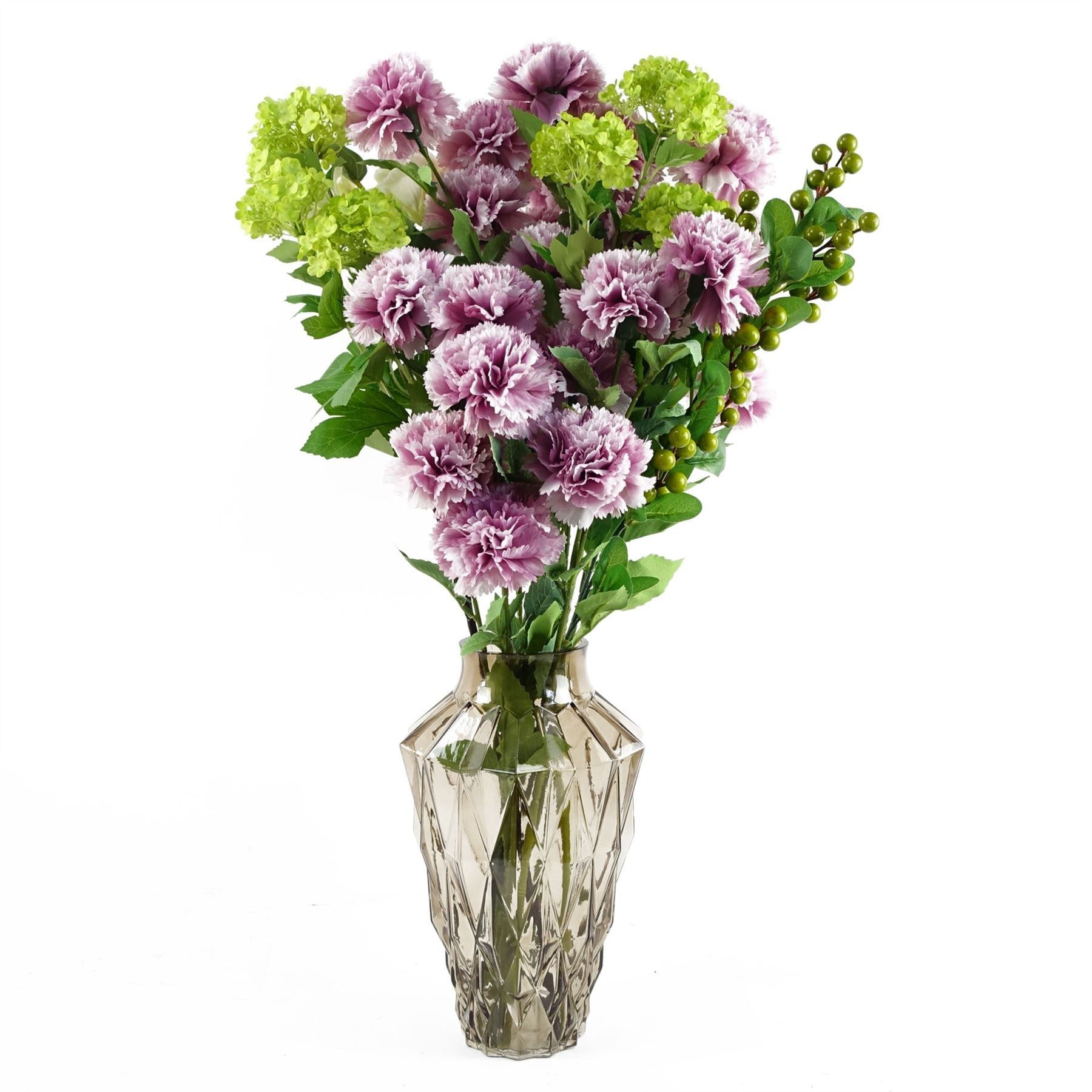 Pack of 6 x 70cm Artificial Viburnum Spray - Premium Quality