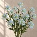 Faux Spider Lily Stems, 72cm with 3 Flower Heads - Set of 6
