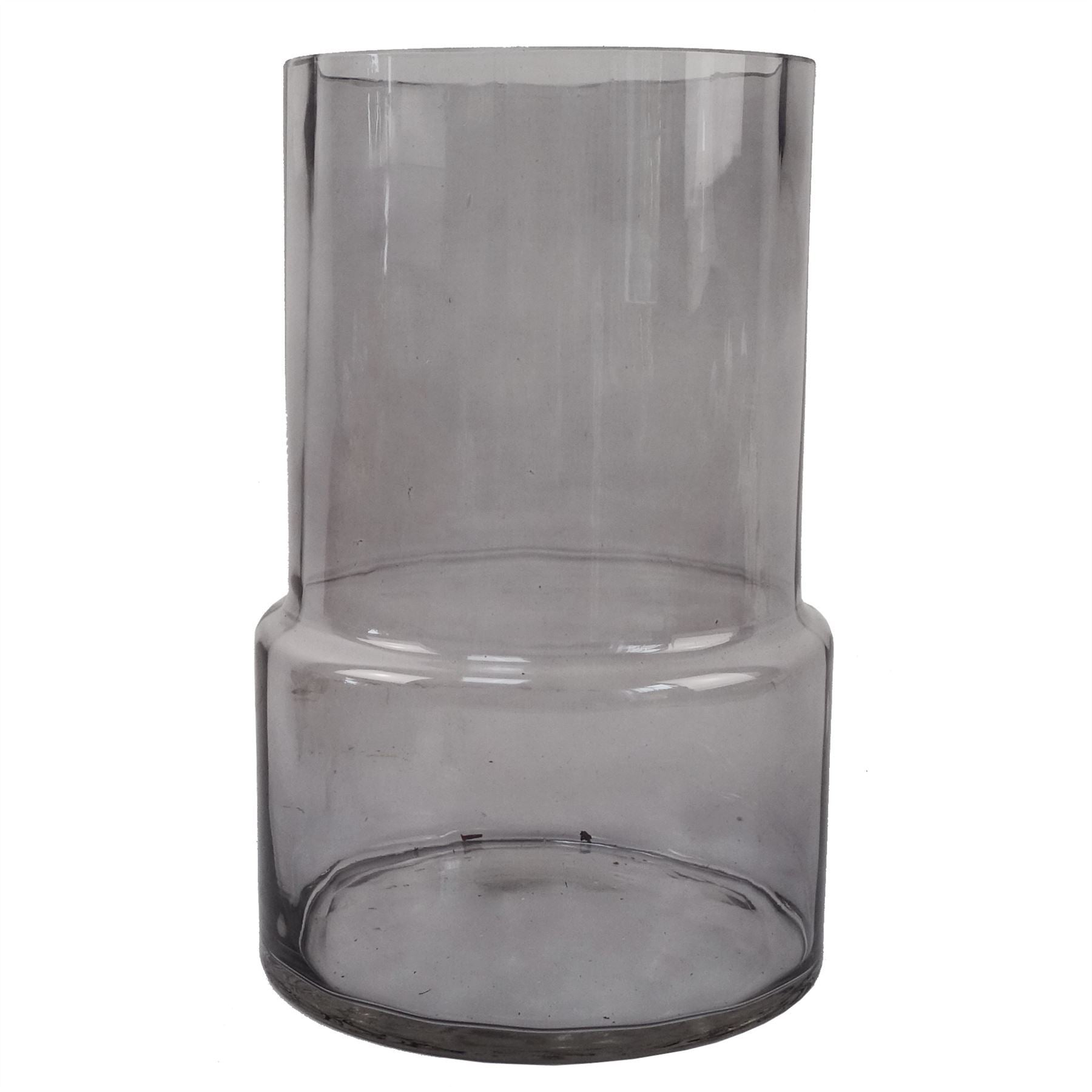 80cm Artificial Black Eucalyptus and Viburnum Arrangement Glass Vase - Premium Quality