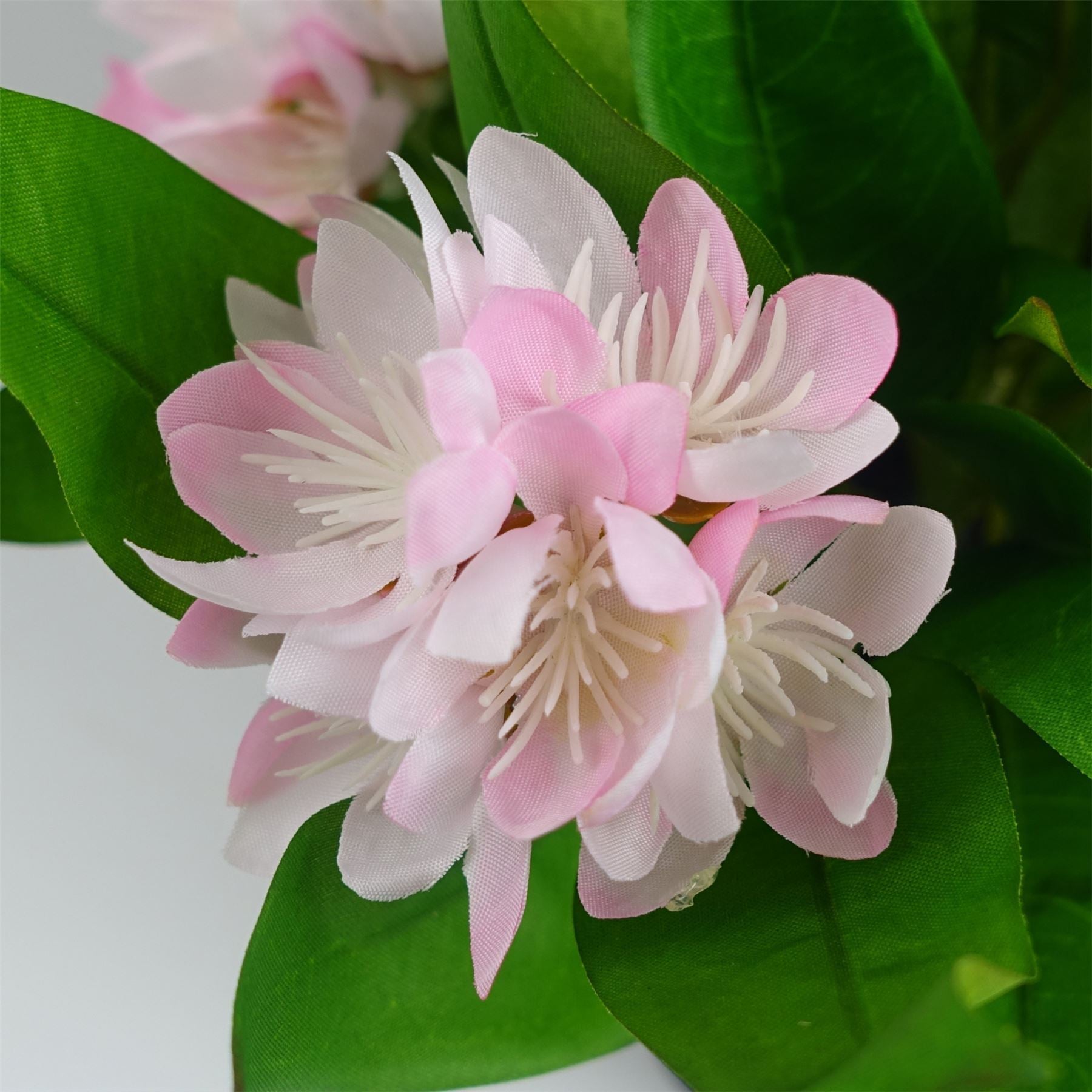 3x 18cm Artificial Freesia Plants Pink, White, Blue Flowering - Premium Quality