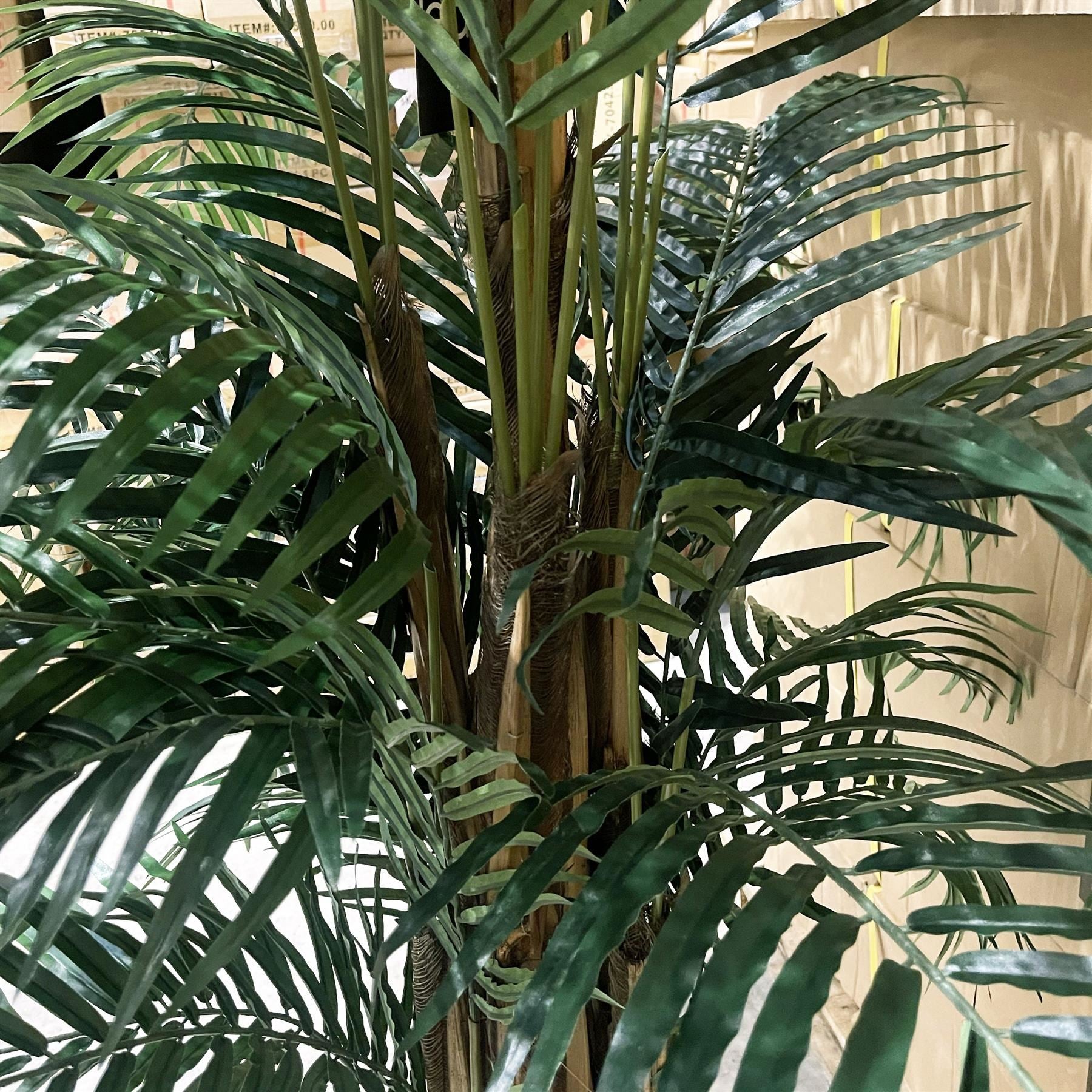 210cm Artificial Fire Retardant Areca Palm Tree - Premium Quality
