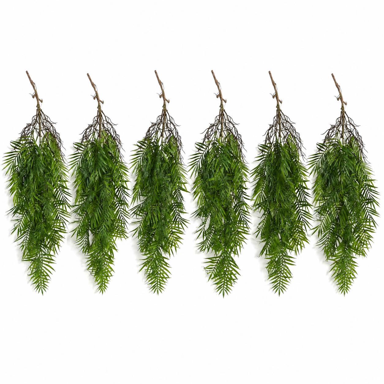 90cm Artificial Trailing Palm Fern Plant Hanging Faux Tropical Greenery - Premium Quality