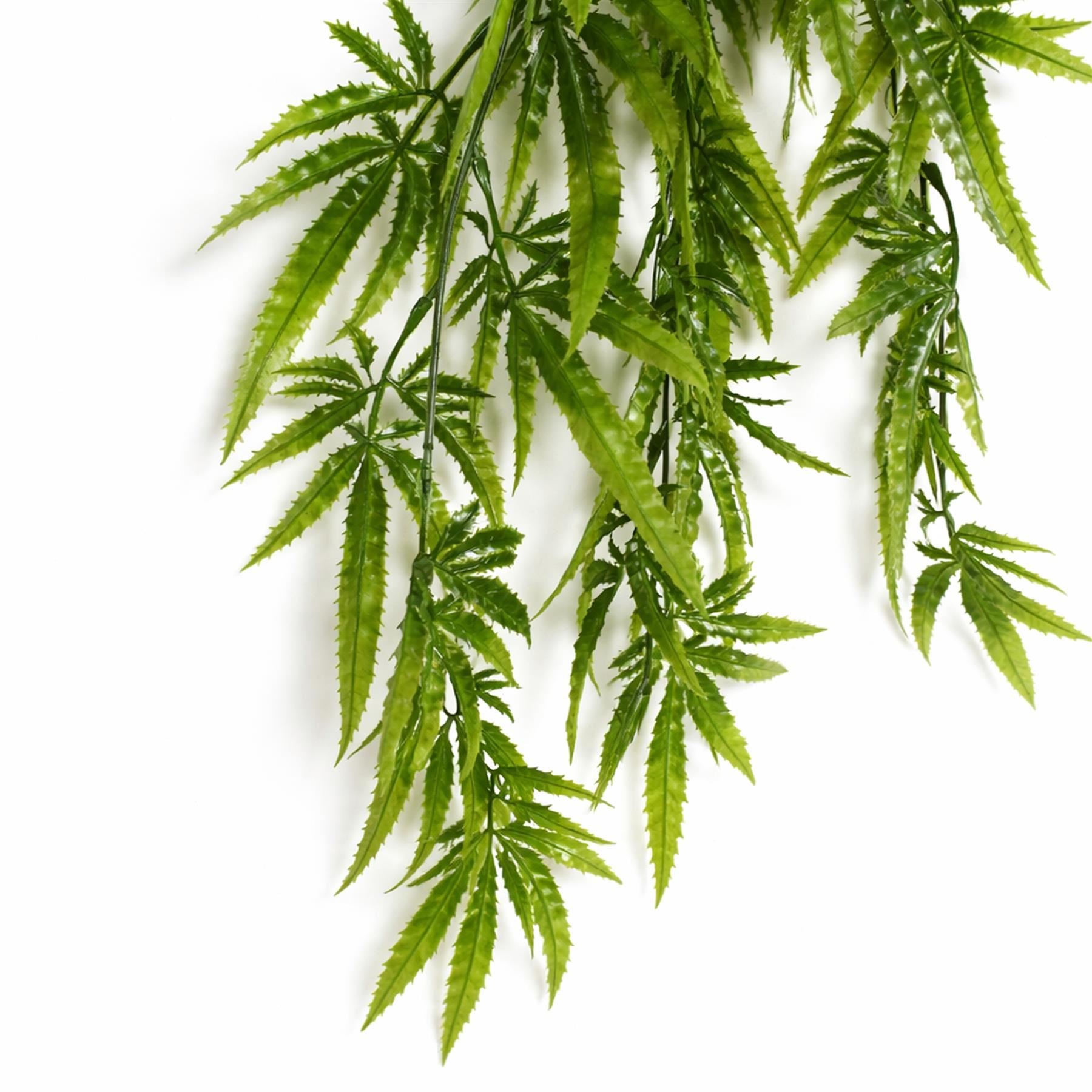 80cm Artificial Trailing Fern Botanik Plant Hanging Faux Greenery Vine - Premium Quality