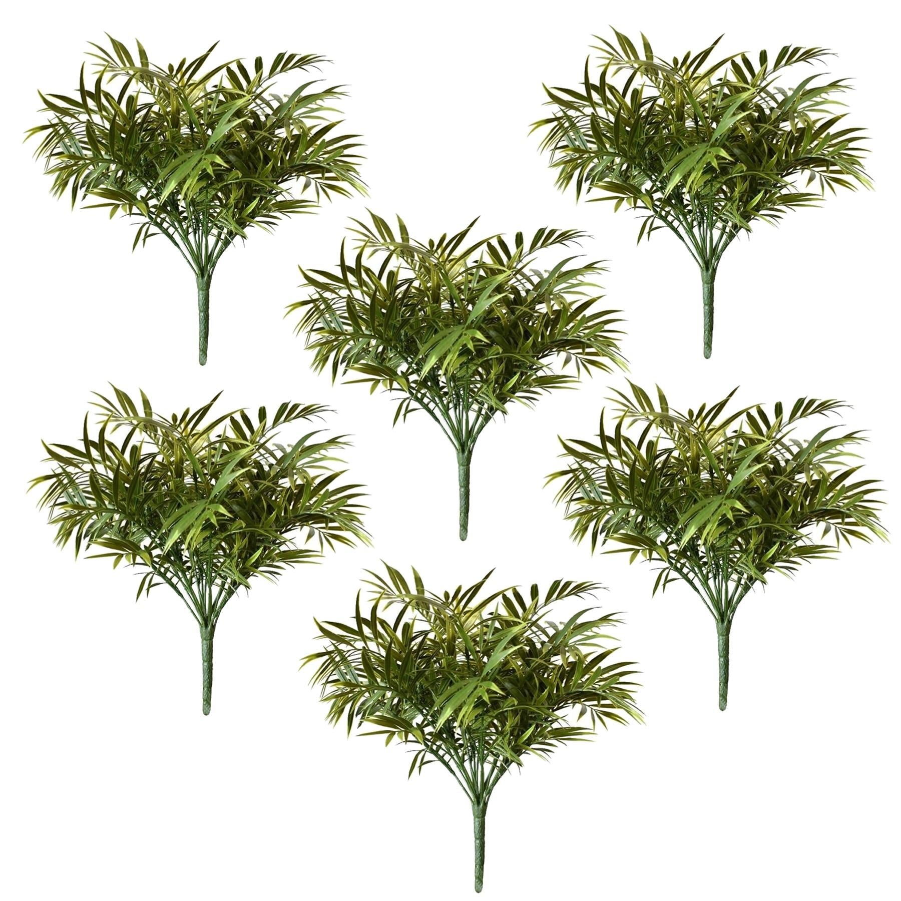 Pack of 6 x 40cm Fire Retardant Artificial Palm Tree Stem - Premium Quality