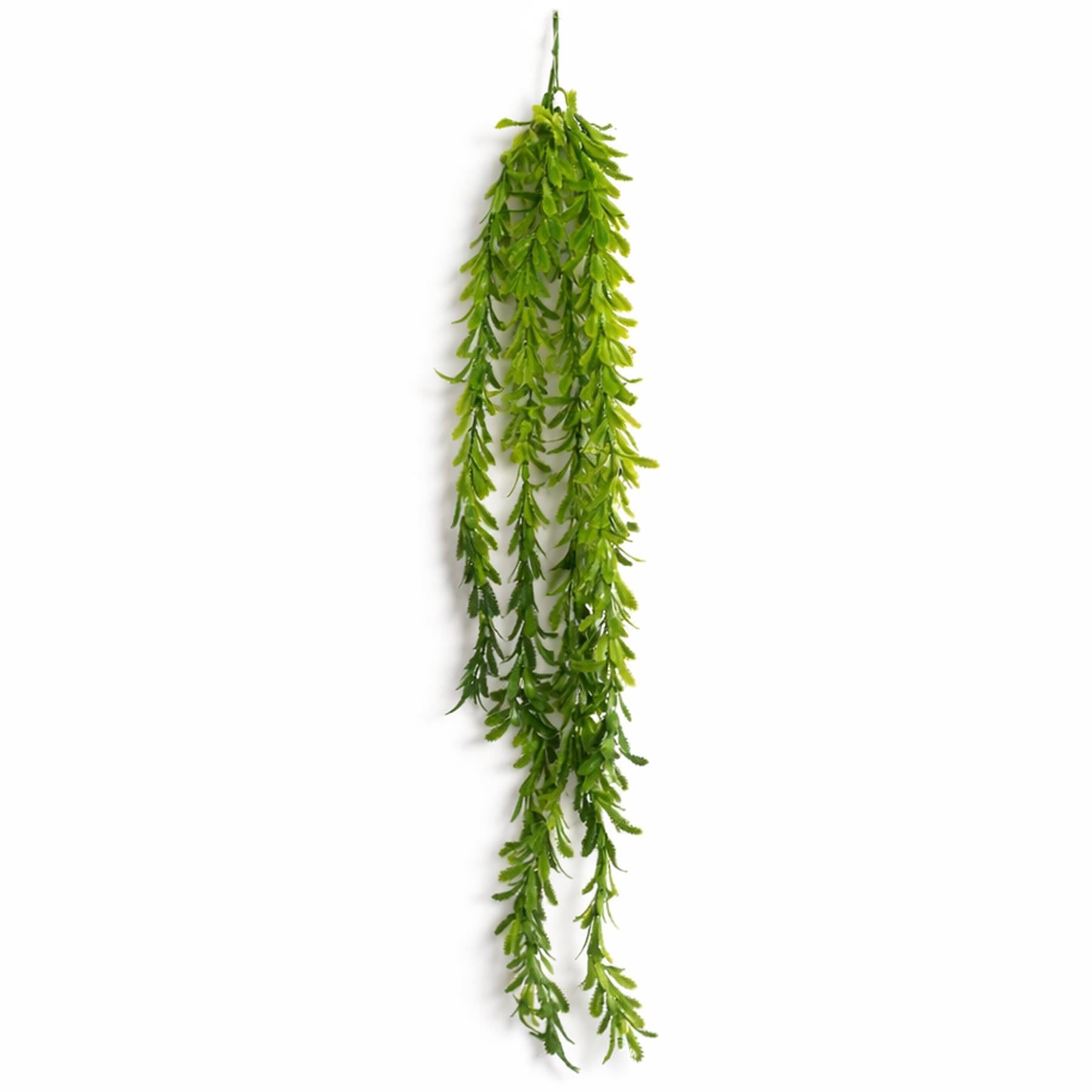 80cm Artificial Trailing Fern Style Hanging Plant Faux Greenery Vine - Premium Quality
