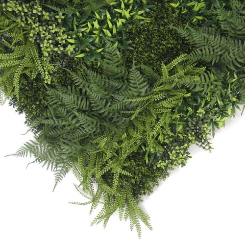 100cm Green Wall Fire Resistant Natural Fern Artificial - Premium Quality