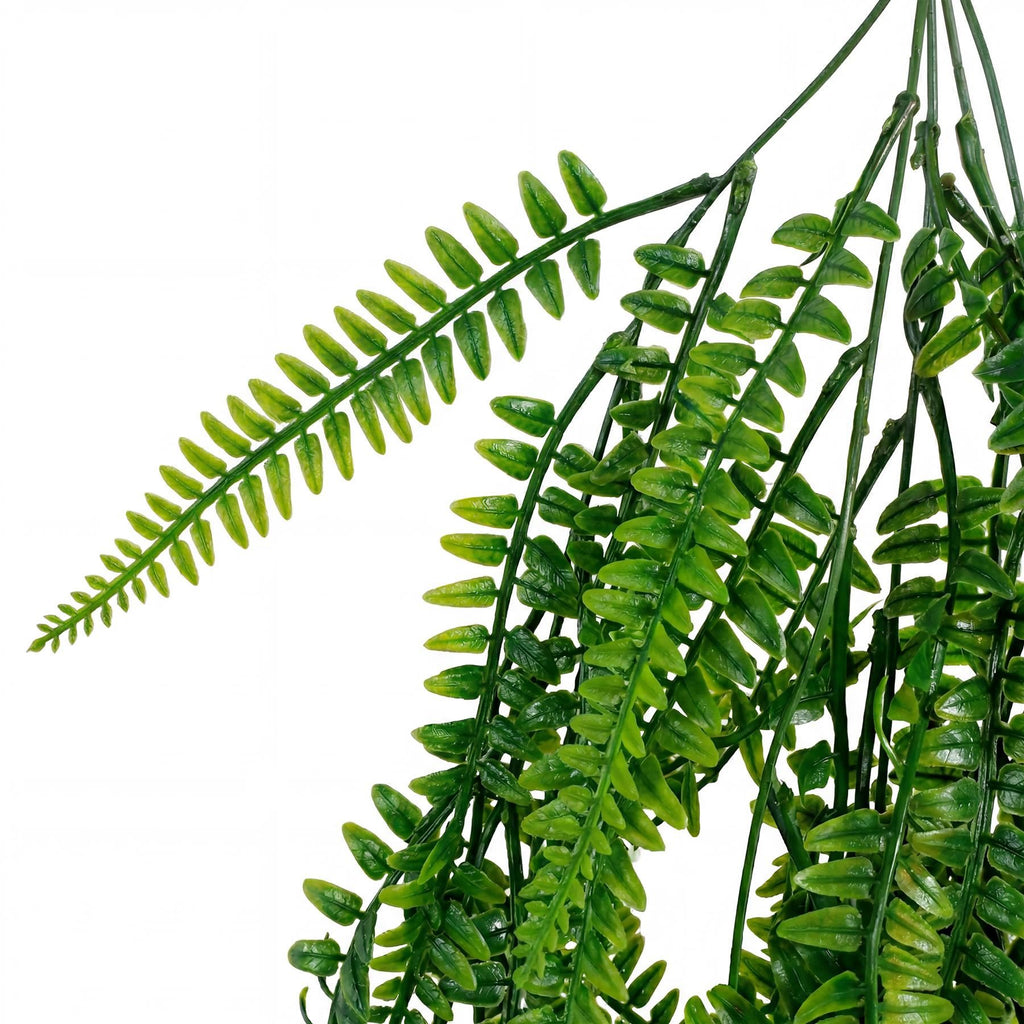 75cm Artificial Trailing Fern Plant Hanging Faux Greenery - Premium Quality