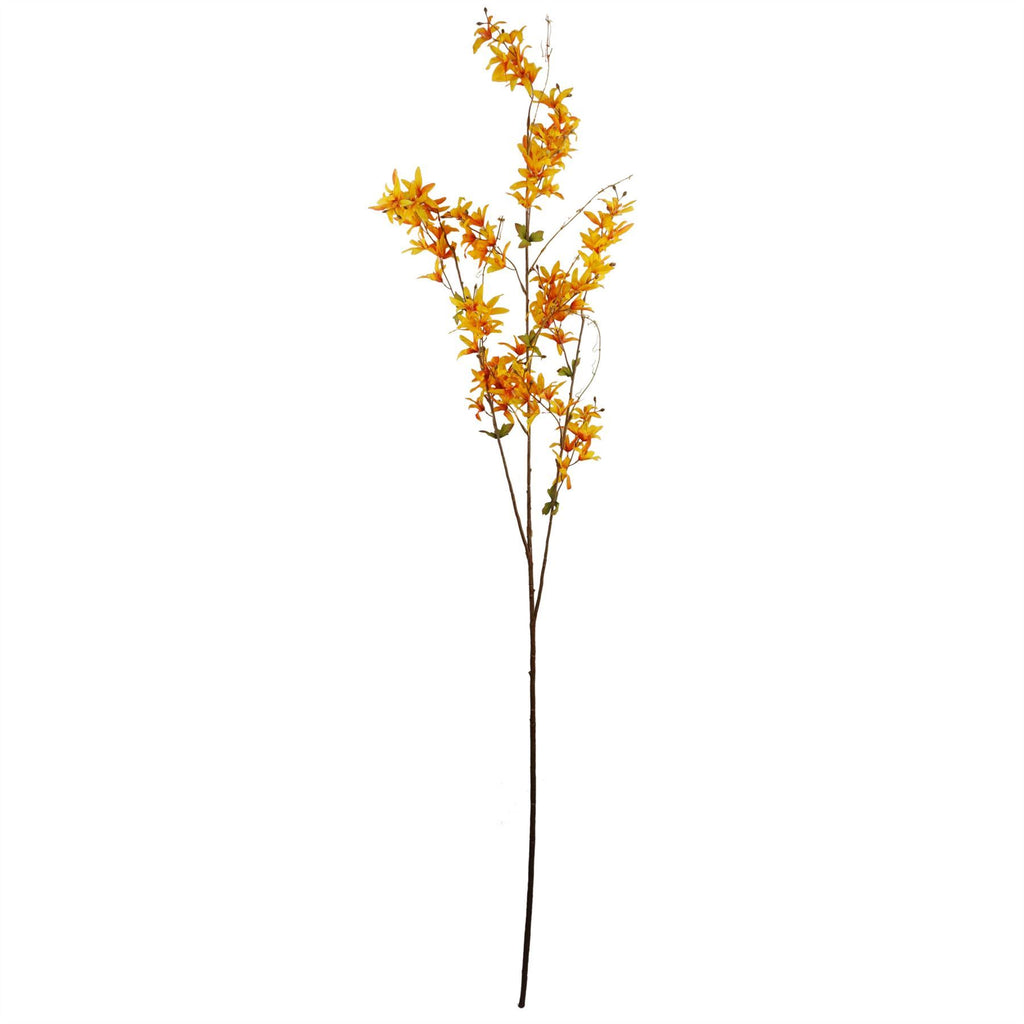 6x 130cm Yellow Blossom Floral Spray Artificial - Premium Quality
