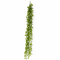 90cm Artificial Trailing Green Botanik Hanging Plant Faux Foliage Garland - Premium Quality