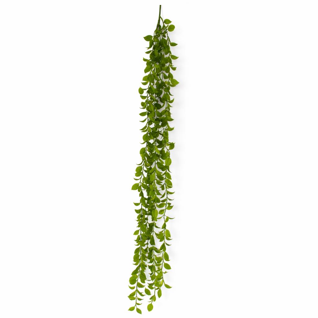 90cm Artificial Trailing Green Botanik Hanging Plant Faux Foliage Garland - Premium Quality