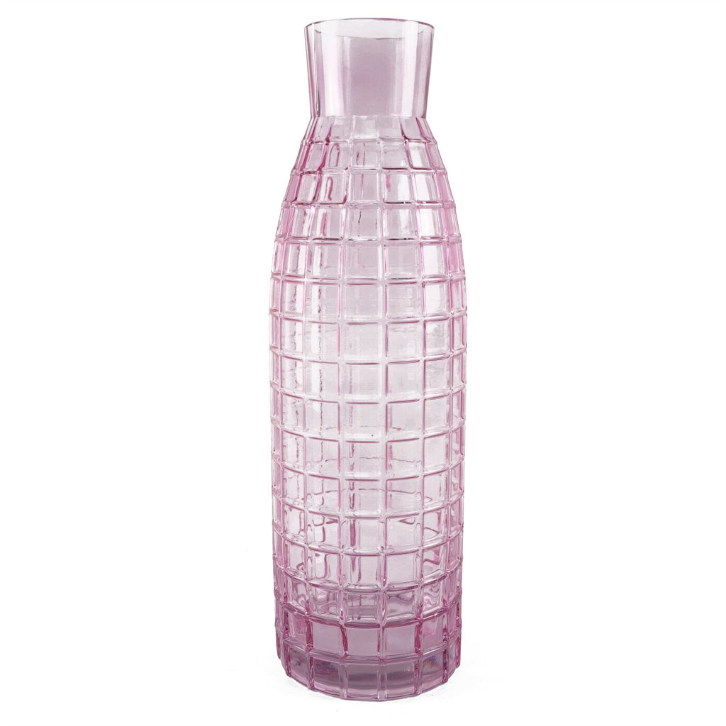 100cm Pink Artificial Blossom and Berries Glass Vase - Premium Quality