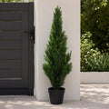 90cm Artificial Cedar Cypress Topiary UV Resistant