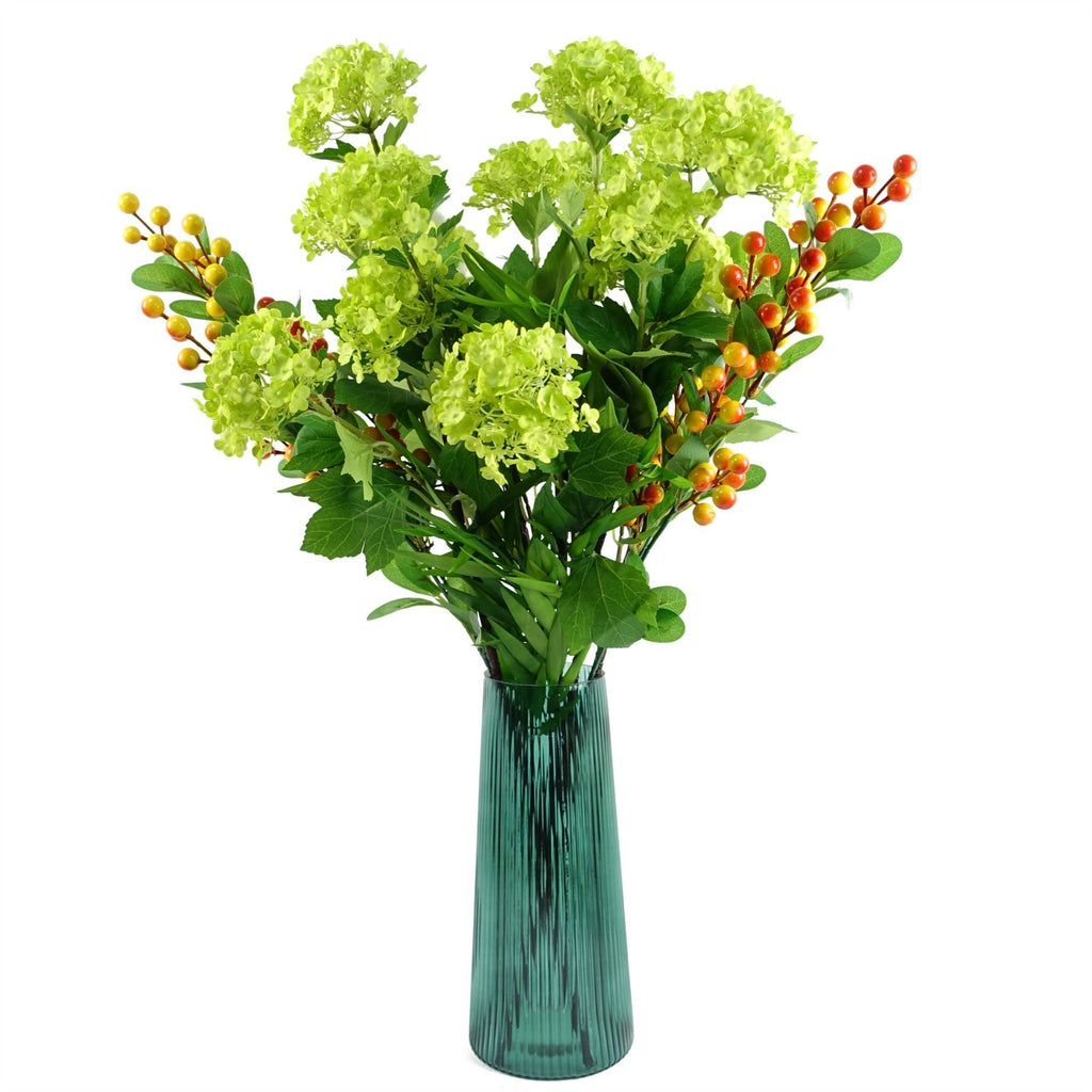 Pack of 6 x 70cm Artificial Viburnum Spray - Premium Quality