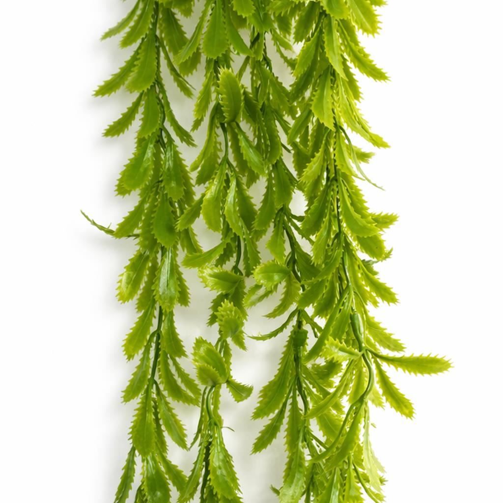 80cm Artificial Trailing Fern Style Hanging Plant Faux Greenery Vine - Premium Quality