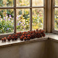 70cm Artificial Trailing Sedum Succulent Plant Dusty Brown Hanging Faux Greenery - Premium Quality