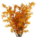 6x 130cm Yellow Blossom Floral Spray Artificial - Premium Quality