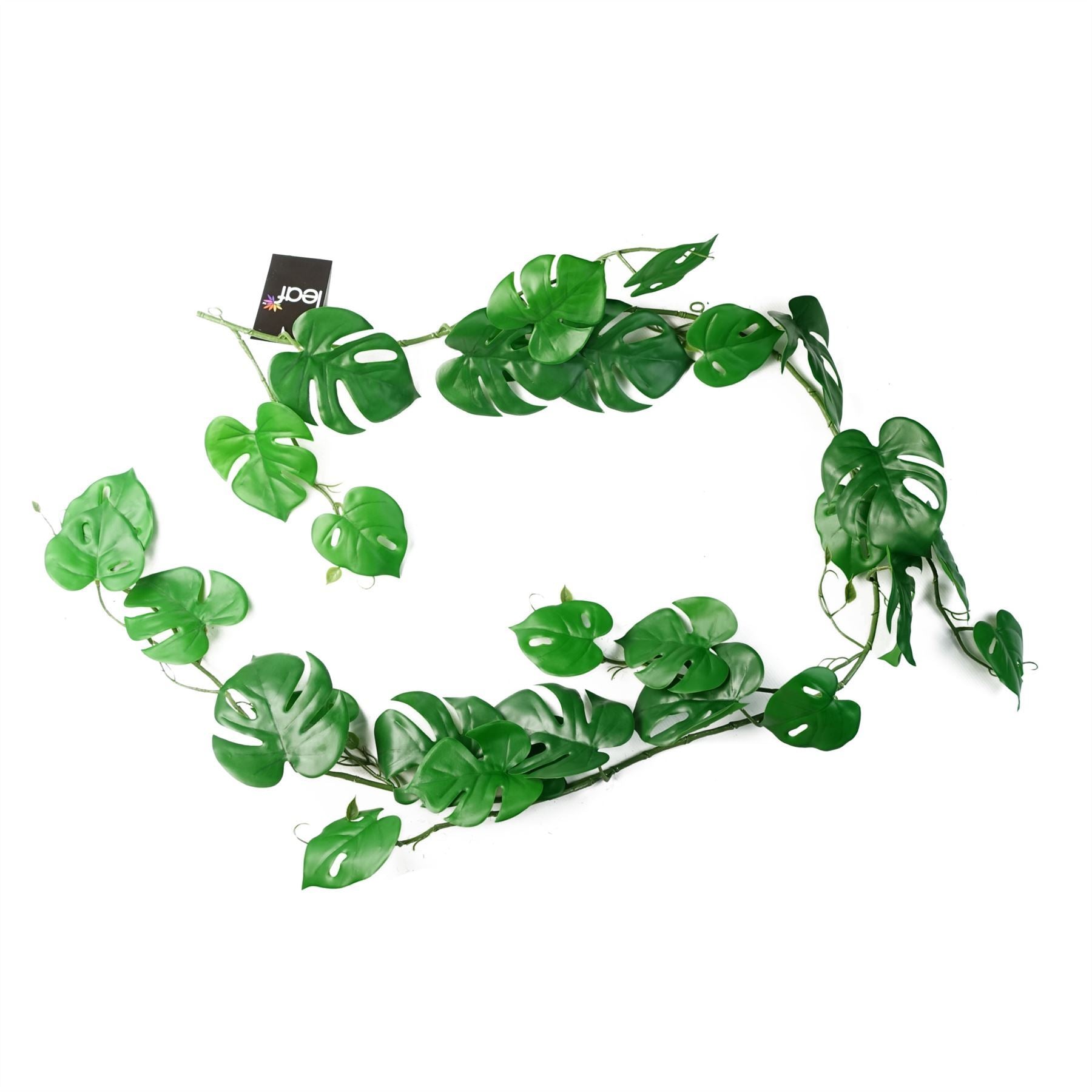 6 x 180cm Artificial Hanging Trailing Monstera Plant - Premium Quality