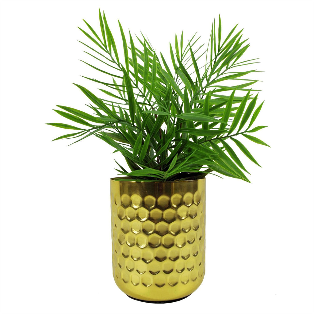 6 x 40cm Artificial Bamboo Palm Bush Plant - Premium Quality