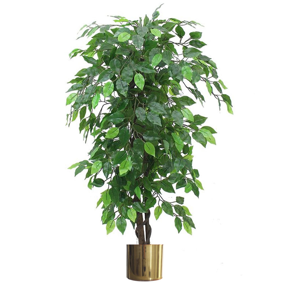 120cm Artificial Ficus Tree and Plant Large Bushy Shape