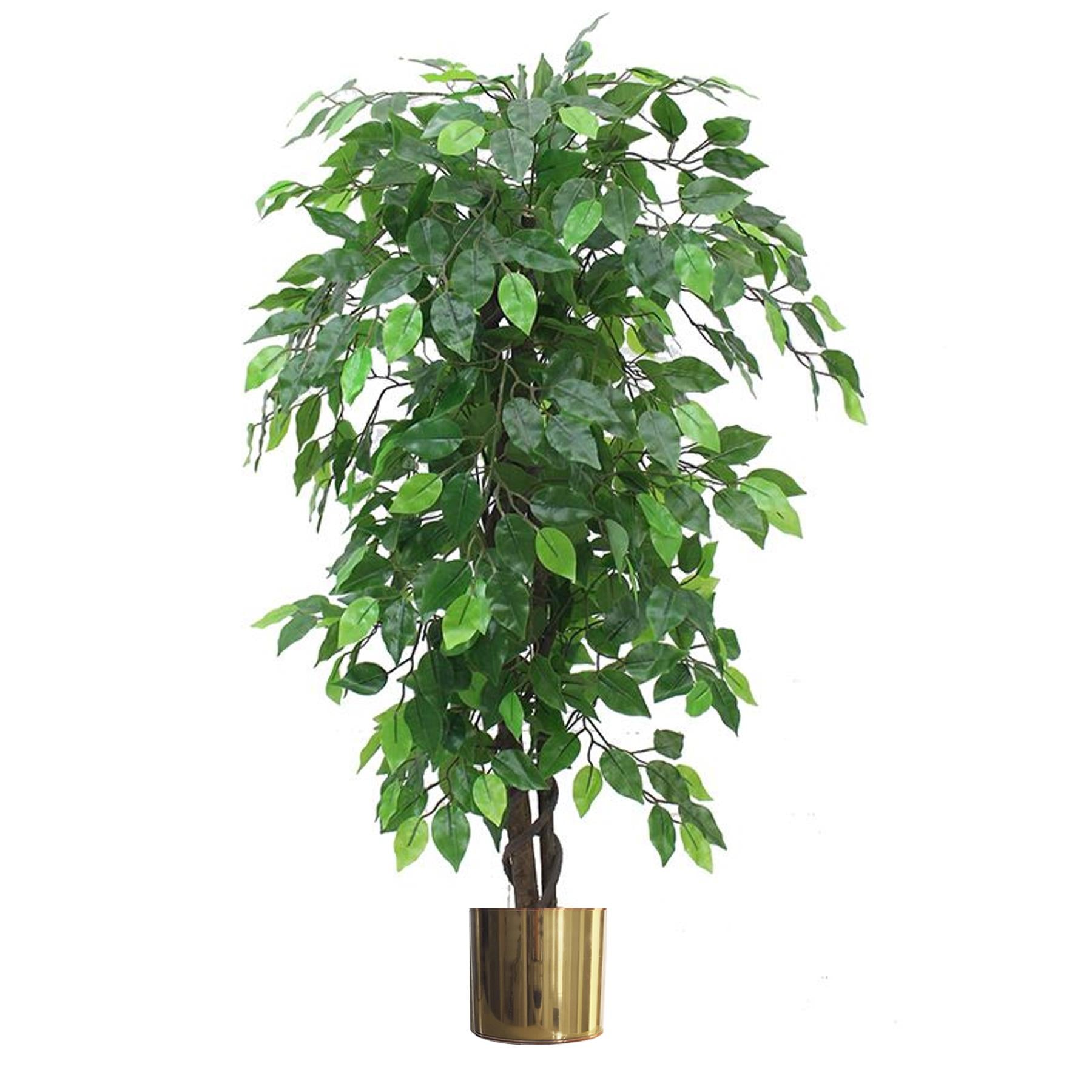 120cm Artificial Ficus Tree and Plant Large Bushy Shape