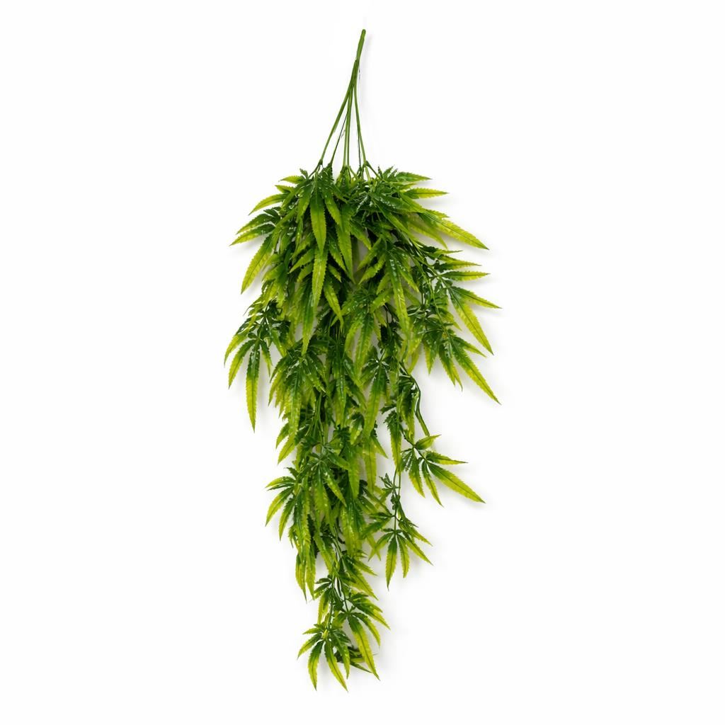 70cm Artificial Trailing Fern Botanik Plant Hanging Faux Greenery - Premium Quality