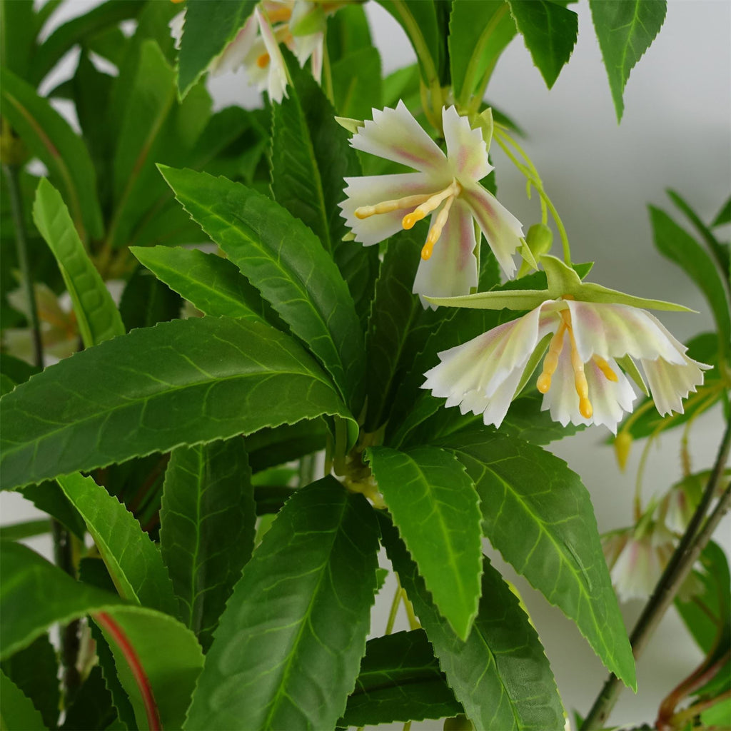Pack of 6 x 90cm Artificial Hainan Elaeocarpus Stem - Premium Quality