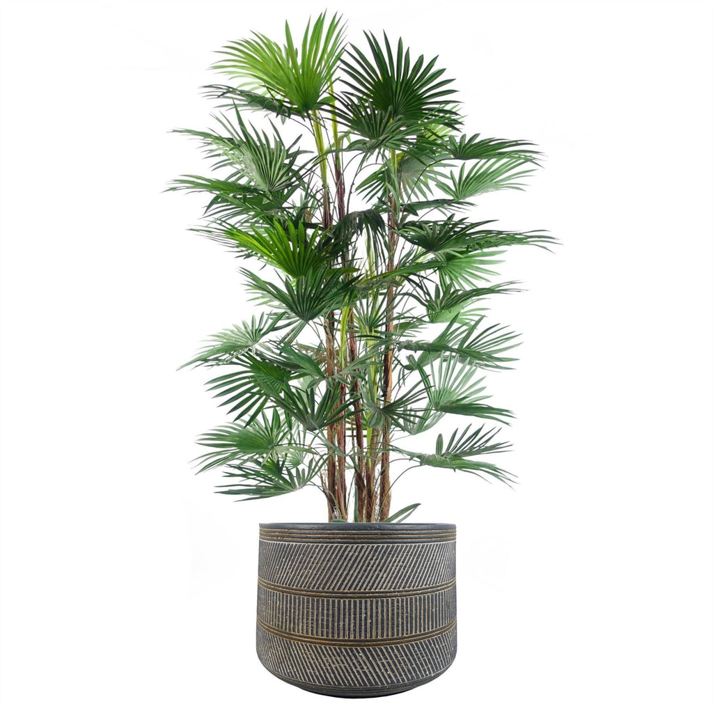 29cm x 43cm Large Maral Planter with Etching Composite Plant Pot - Premium Quality