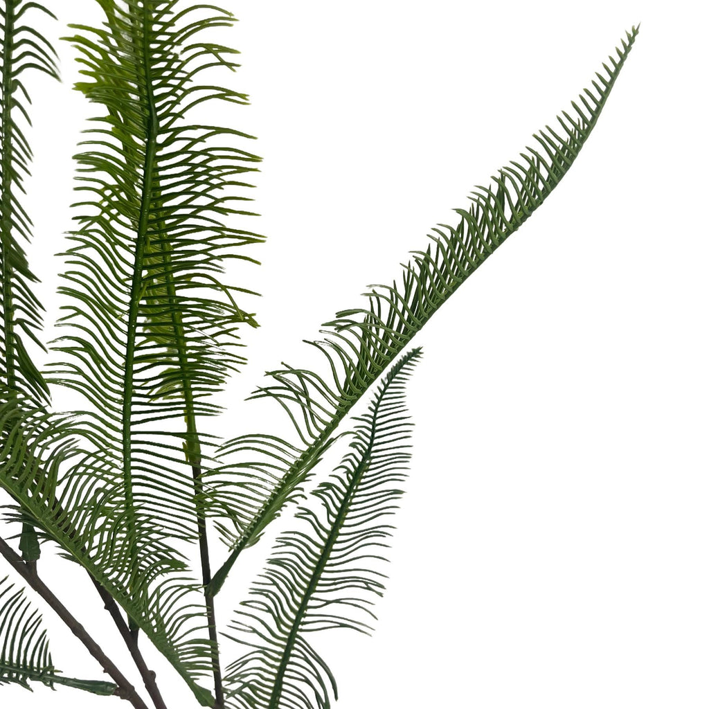 Pack of 6 x 100cm Artificial Fern Spray - Premium Quality