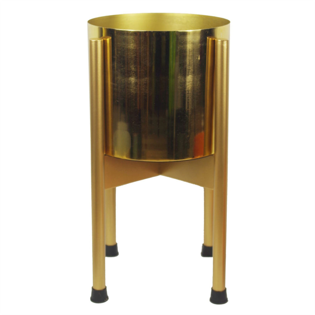 Medium Gold Planter Stand (Planter not included) 38.5cm x 18cm - Premium Quality
