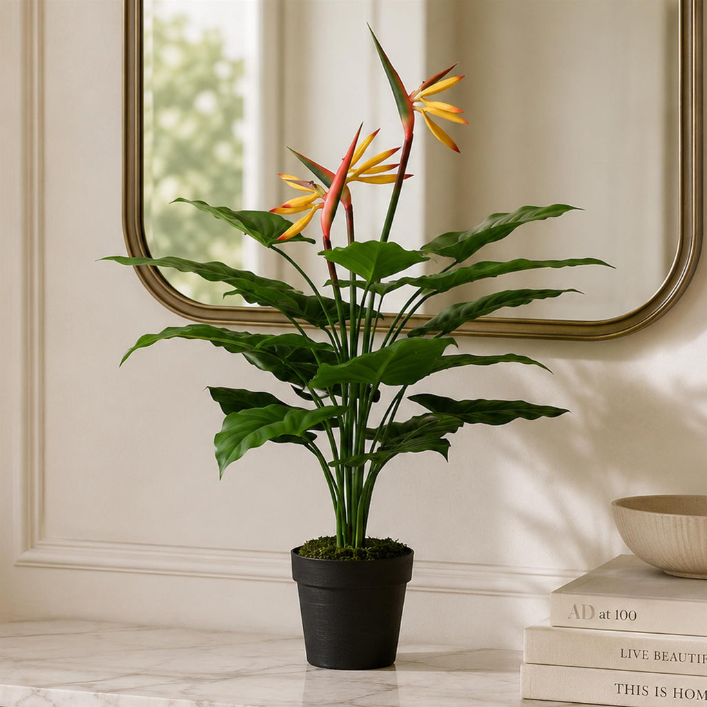 70cm Artificial Bird of Paradise Plant (Strelitzia) - Large (image 2 of 4)