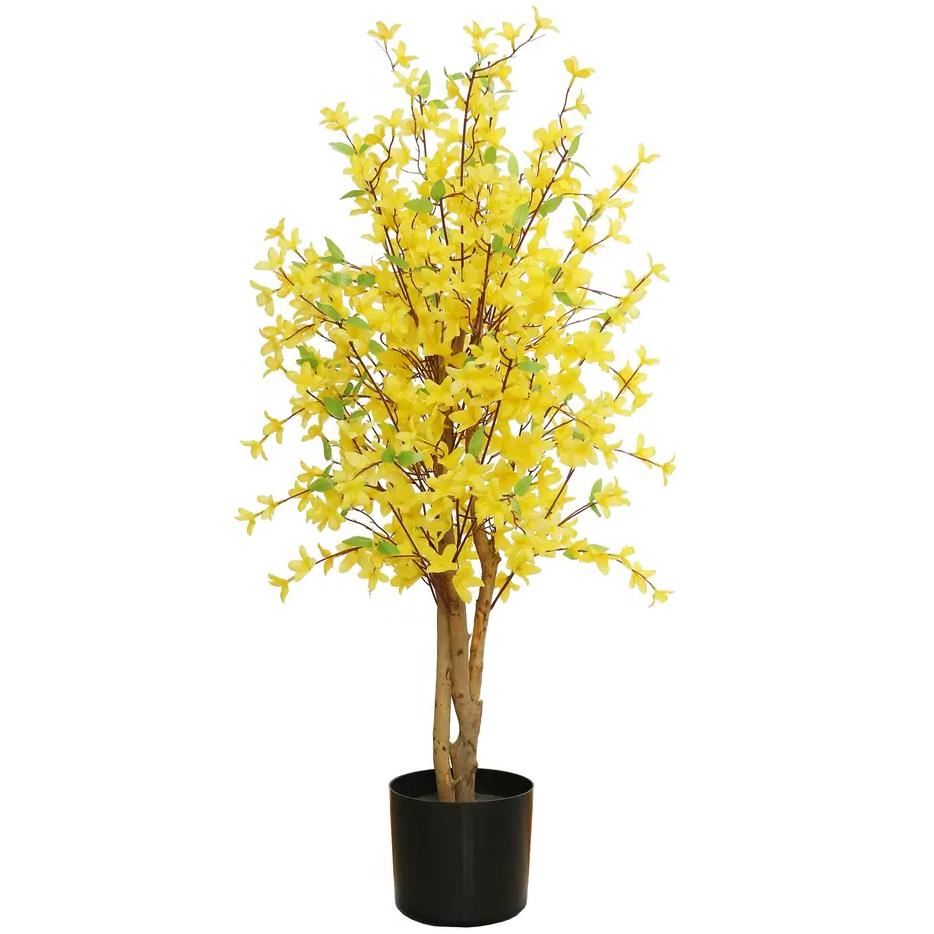 60cm Artificial Forsythia Tree - Premium Quality