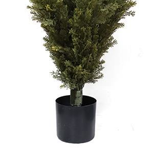 120cm Artificial Natural Look Cedar Cypress Tree - Premium Quality