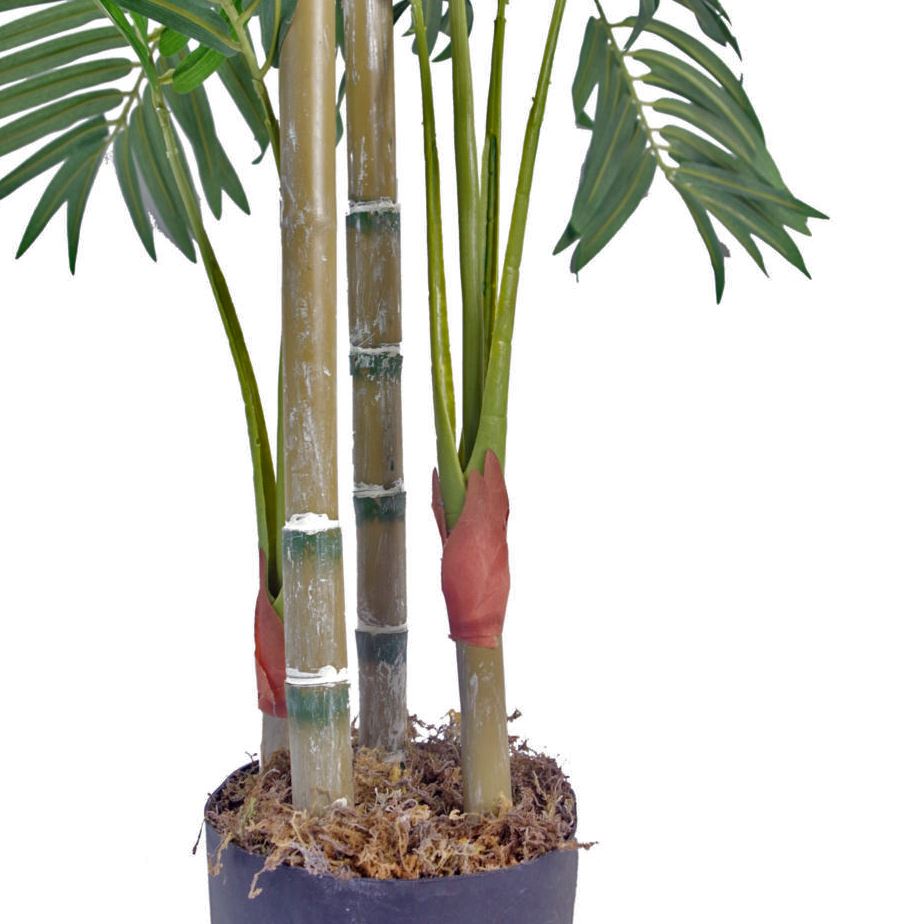 120cm (4ft) Realistic Artificial Areca Palm Tree with Pot