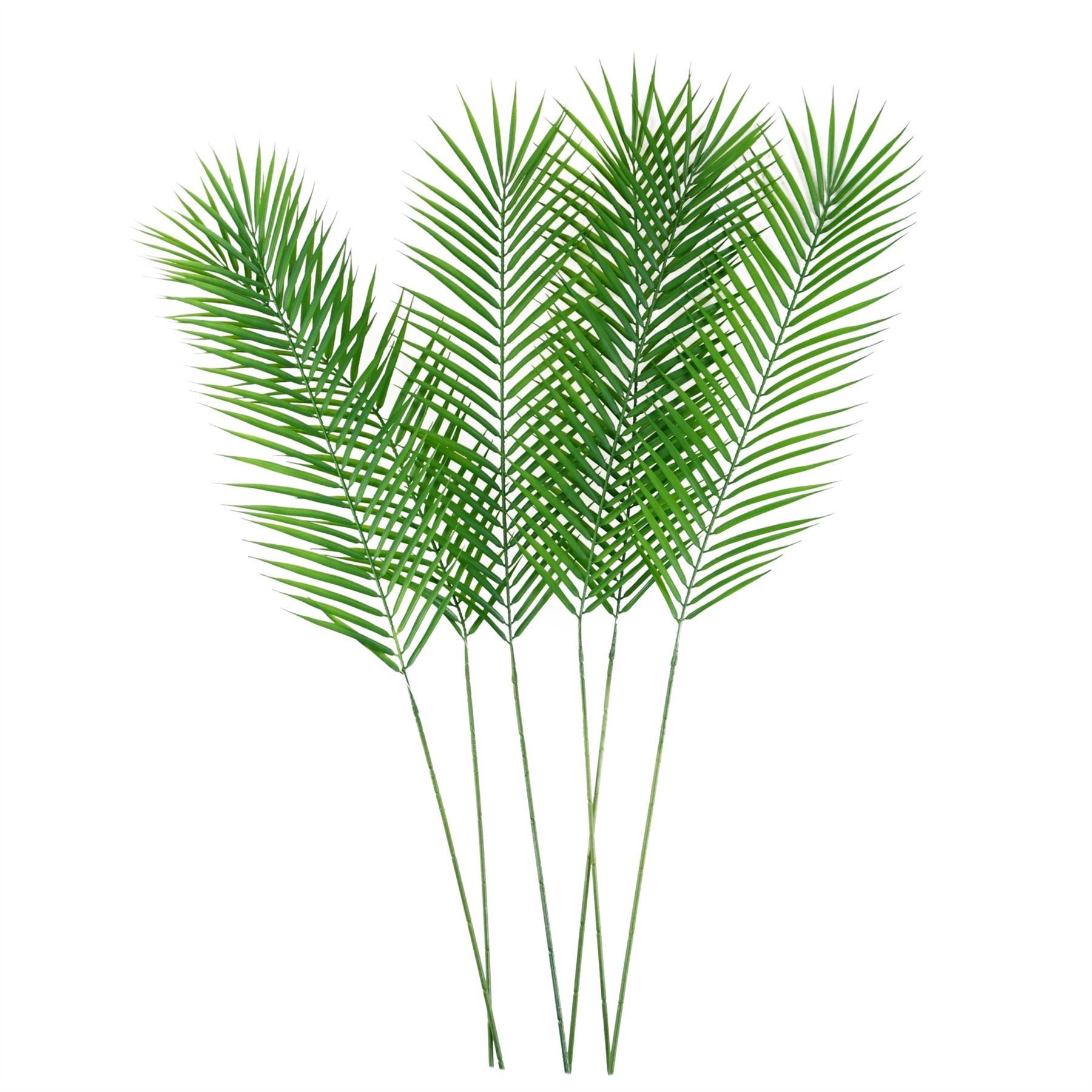 Pack of 6 x 100cm Realistic Artificial Palm Botanik - Premium Quality