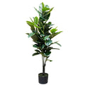 120cm Artificial Rubber Tree - Premium Quality
