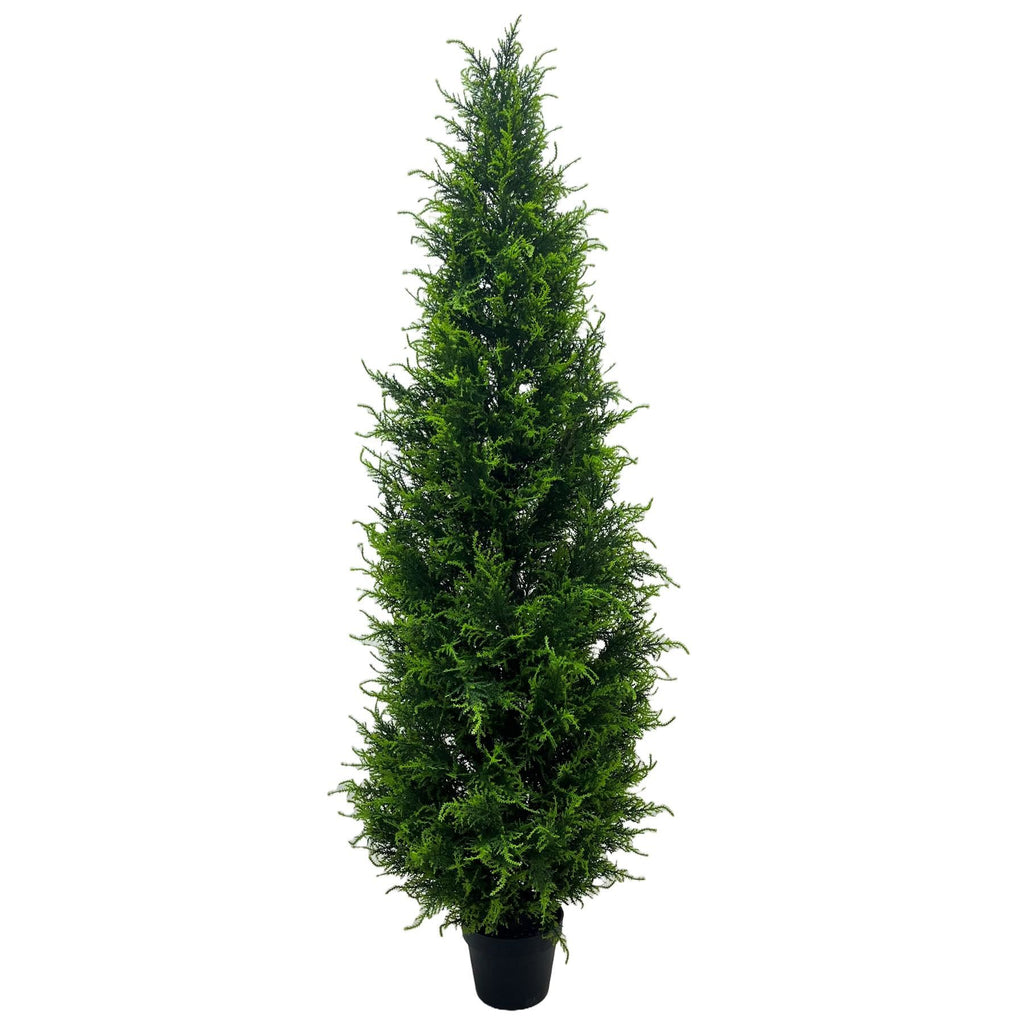 Artificial UV Resistant Outdoor 150cm Cypress Cedar Topiary Tree - Premium Quality