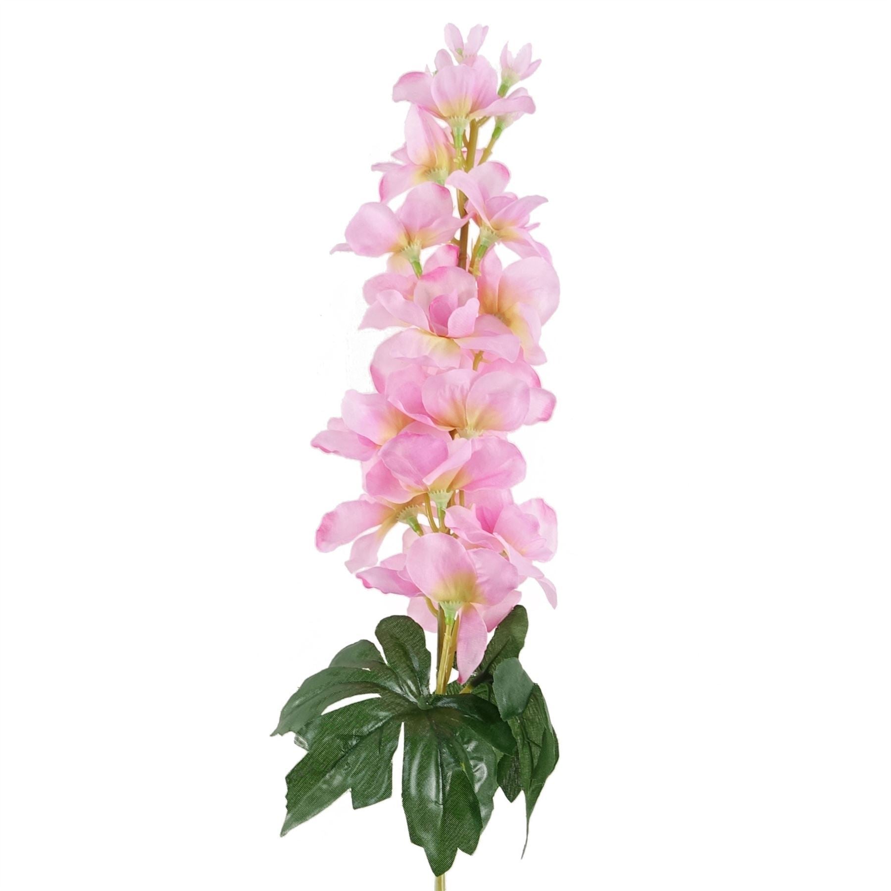 Pack of 6 x 75cm Delphinium Pink Artificial Stem - Premium Quality