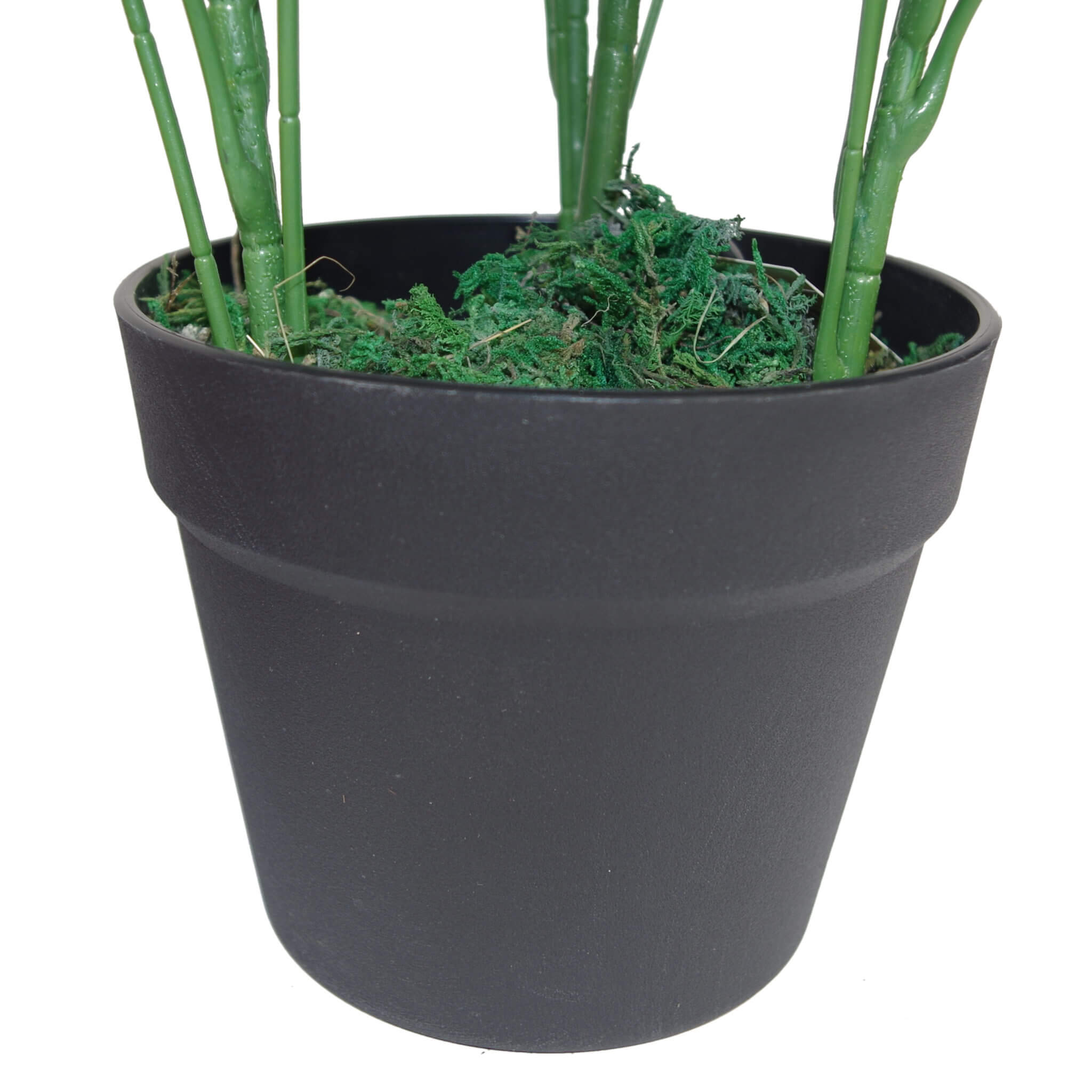 55cm Dark Green Artificial Umbrella Plant